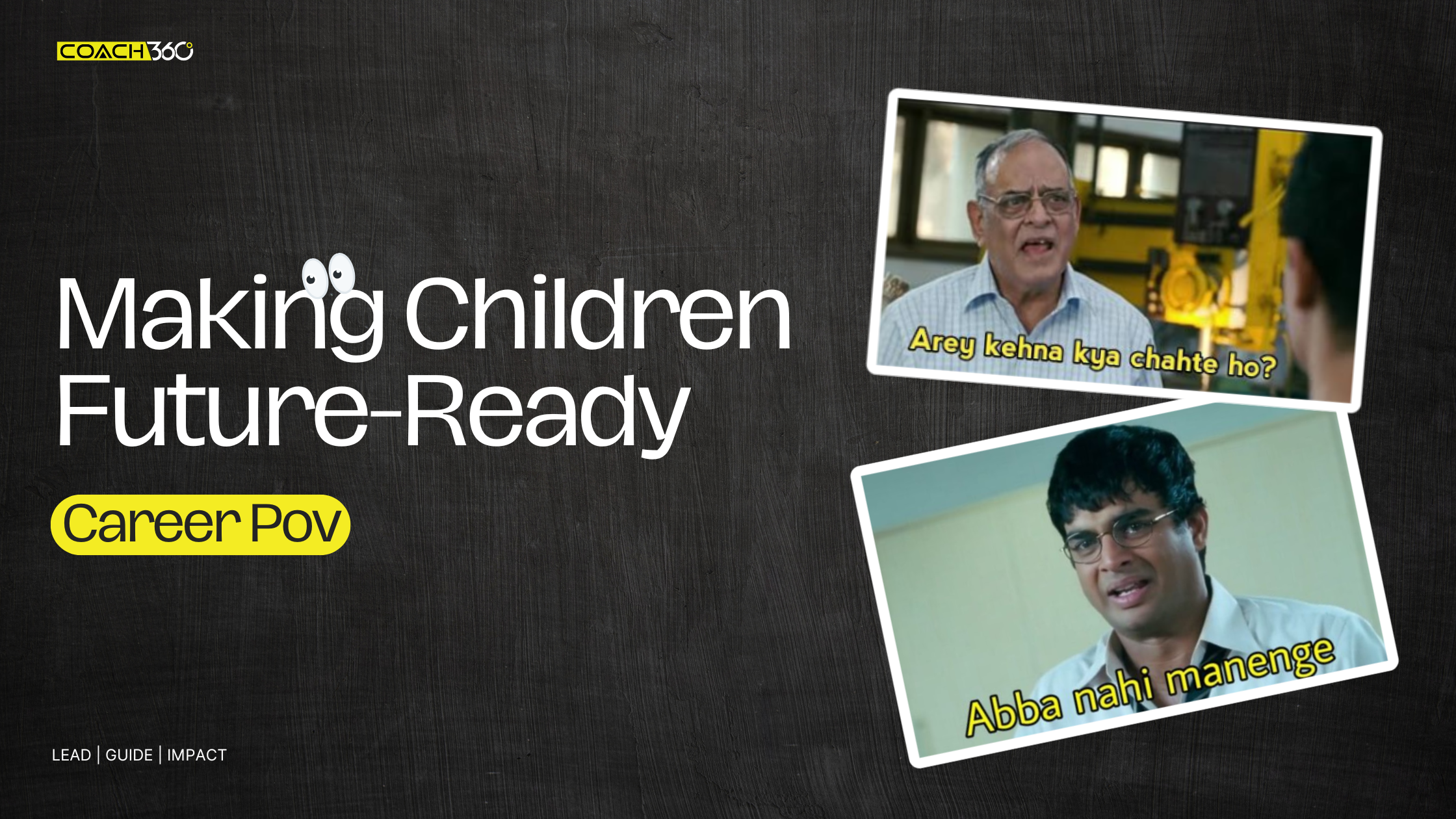 Make Your Child Future Ready Career Pov
